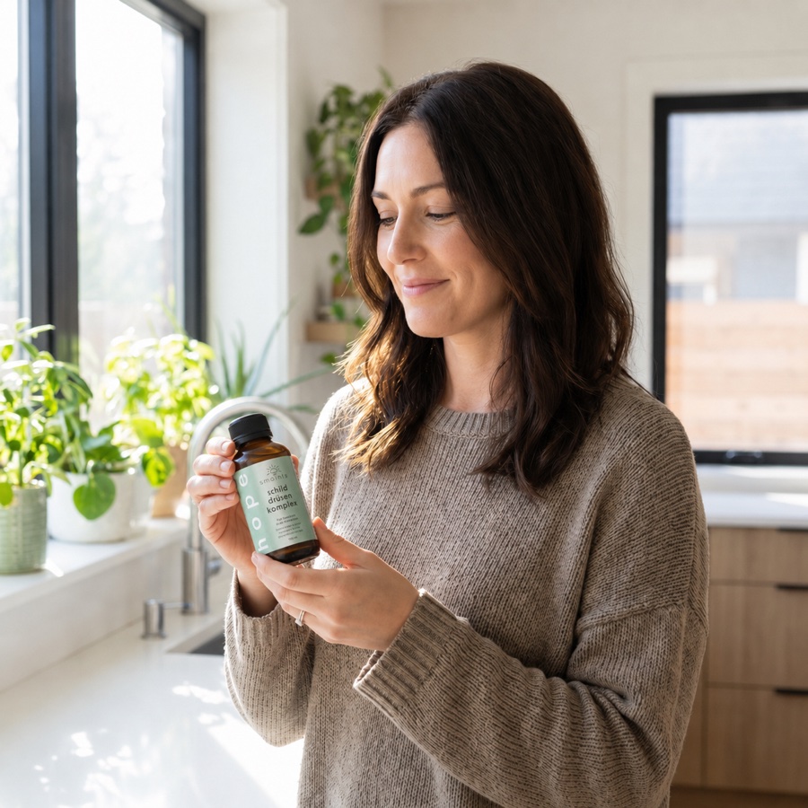 Morgendliche Routine mit Vitalpilz-Extrakt